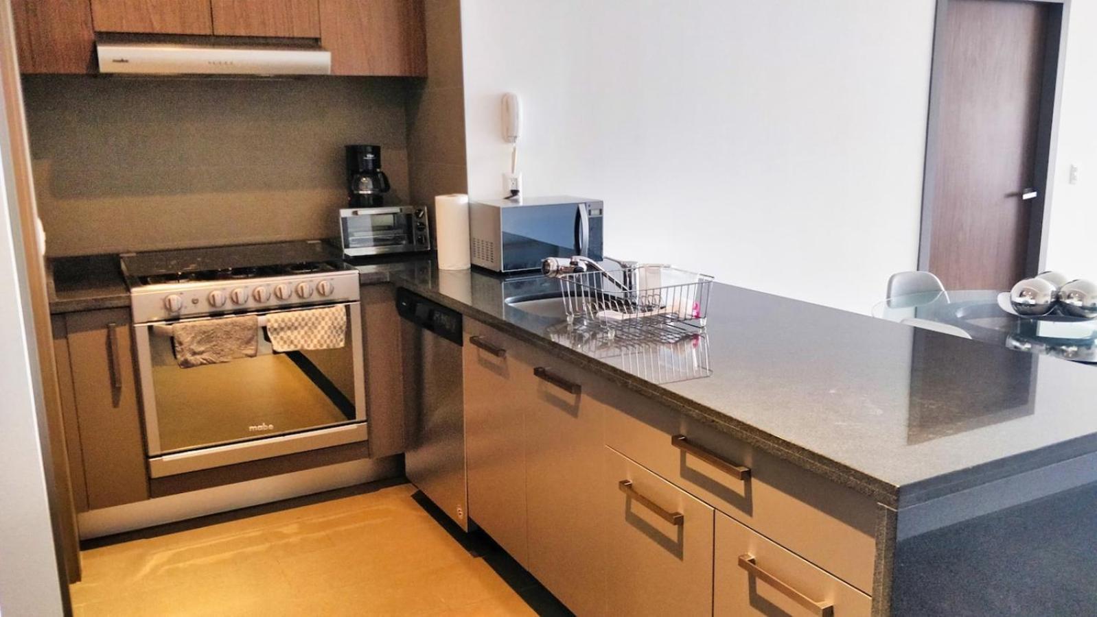 Great Location, High Speed Wifi, Beautiful 1Br Apt Mexico-stad Buitenkant foto